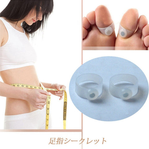Magnetic Toe Rings Slimming Therapy