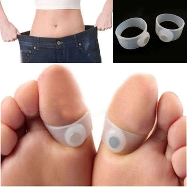 Magnetic Toe Rings Slimming Therapy