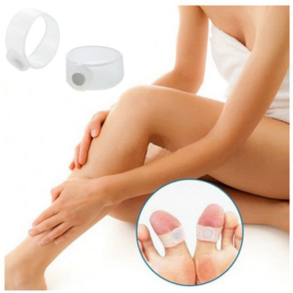 Magnetic Toe Rings Slimming Therapy